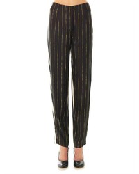 Cédric Charlier Cdric Charlier Multi Stripe Relaxed Trousers