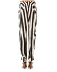 Cédric Charlier Cdric Charlier Multi Stripe Relaxed Trousers