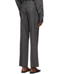 Balenciaga Grey Wool Trousers