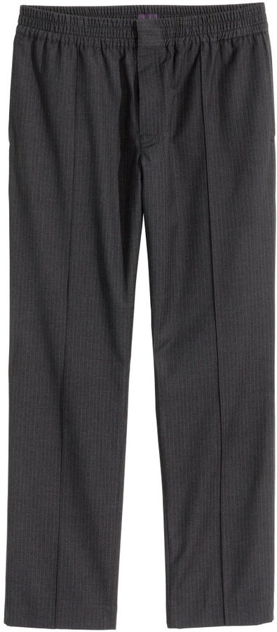 H&M Pinstripe Pants, $24 | H & M | Lookastic