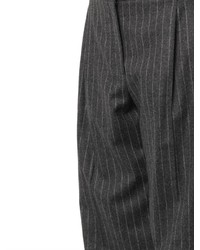 Alexander McQueen Pinstripe Wool Tailored Trousers