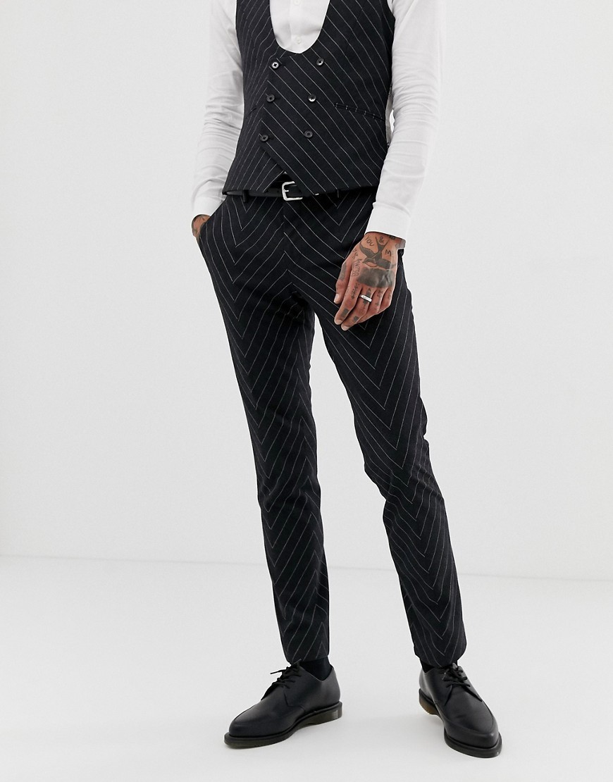 Buy Topman Super Skinny Suit Trousers 2024 Online | ZALORA Philippines