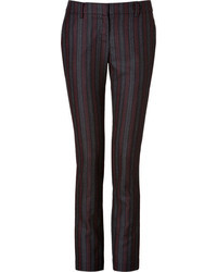 A.L.C. Wool Pants In Charcoal Red