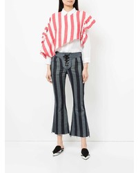 MARQUES ALMEIDA Marquesalmeida Lace Up Cropped Jeans Unavailable