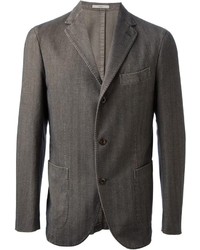 Charcoal Vertical Striped Jacket