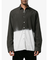 Lanvin Overdyed Pinstripe Shirt