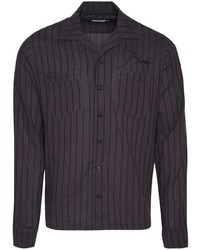 Rhude Slate Striped Long Sleeve Shirt