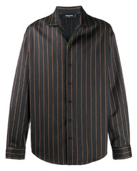 DSQUARED2 Stripe Pattern Buttoned Shirt