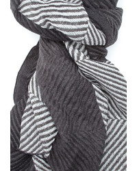 Forever 21 Diagonal Striped Scarf