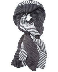 Forever 21 Diagonal Striped Scarf