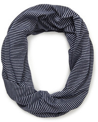 Forever 21 Striped Infinity Scarf