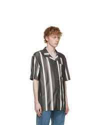 Han Kjobenhavn Grey Stripe Summer Shirt