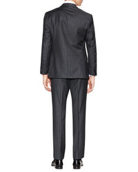Corneliani Wool Striped Leader Fit Suit