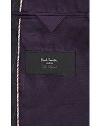 Paul Smith Flannel Double Breasted Suit Colorless