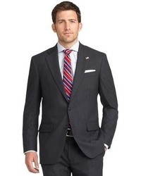 Brooks Brothers Madison Fit With Shadow And Mini Bead Stripe 1818 Suit