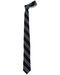 College Stripe Wool Tie