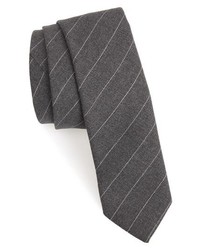 Eleventy Stripe Wool Tie