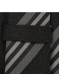 Givenchy Striped Silk And Wool Blend Tie