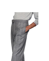 Thom Browne Grey Classic Back Trousers
