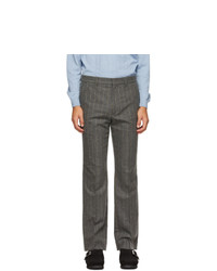 Second/Layer Grey Wool Pico Trousers