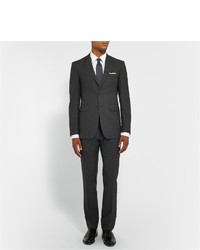 Burberry London Grey Slim Fit Wool Suit