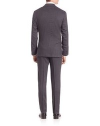 Kiton Pinstriped Wool Suit