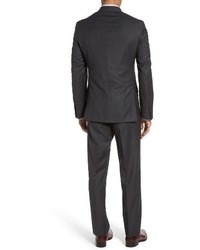 Nordstrom Shop Trim Fit Stripe Wool Suit