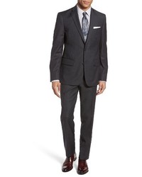 Nordstrom Shop Trim Fit Stripe Wool Suit