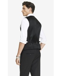 Express Stretch Wool Suit Vest