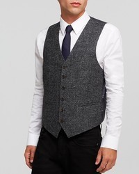 John Varvatos Luxe Beaded Stripe Vest Slim Fit Bloomingdales