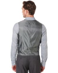 Perry Ellis Modern Fit Tonal Textured Suit Vest