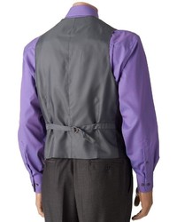 Savile Row Sharkskin Gray Suit Vest