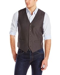 Perry Ellis Tonal Micro Pattern Suit Vest