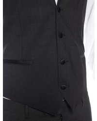 Dolce & Gabbana Virgin Wool Tuxedo Vest