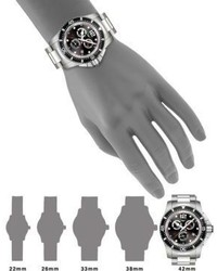 Longines Analog Stainless Steel Chronograph Bracelet Watch
