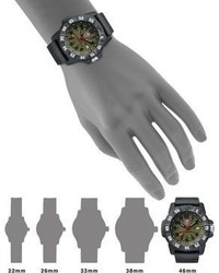 Luminox Carbon Seal Compound Strap Watch