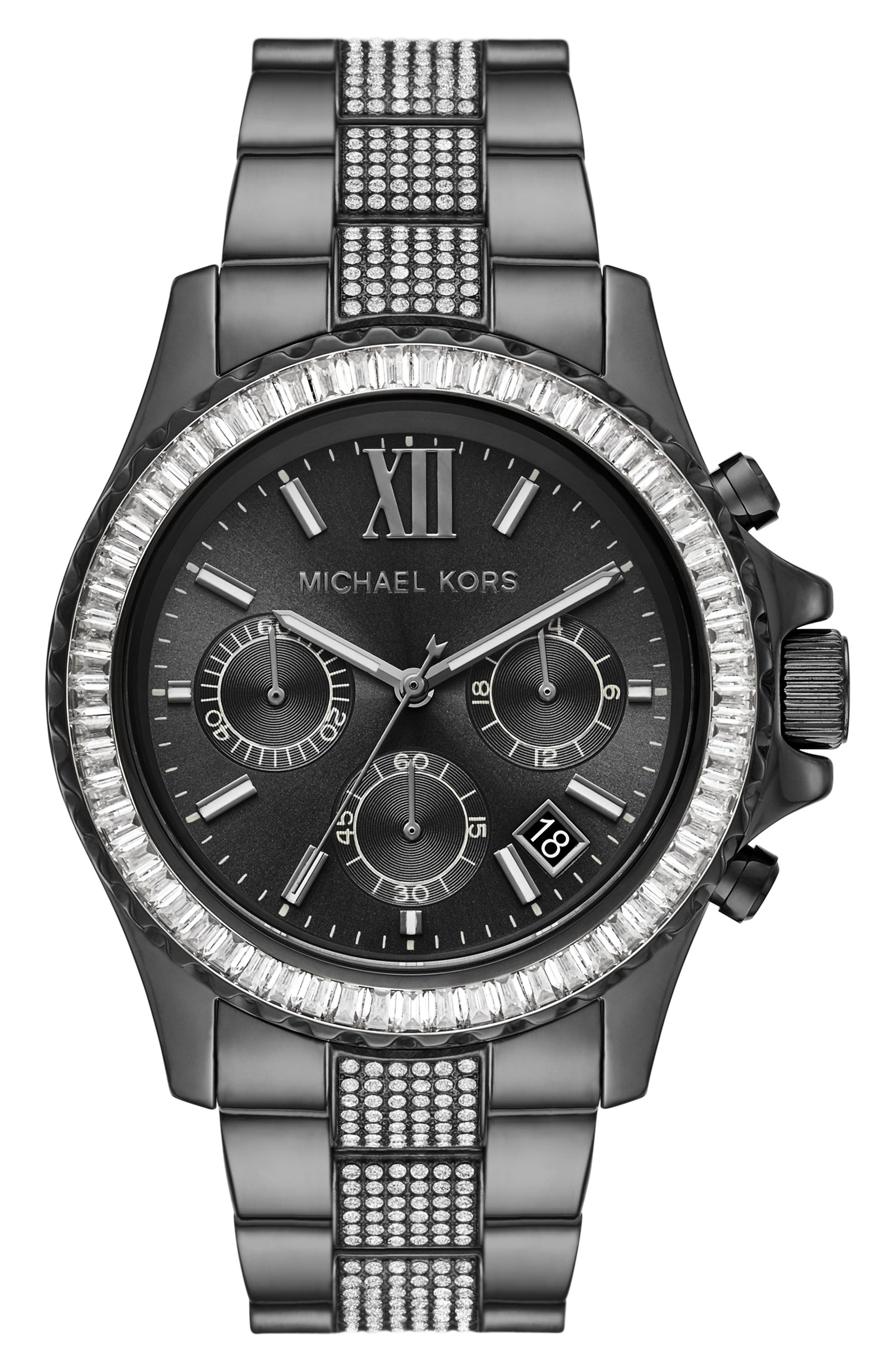 MICHAEL Michael Kors Everest Pave Chronograph Bracelet Watch, $395 ...