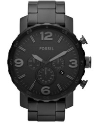 Fossil Nate Chronograph Bracelet Watch 50mm