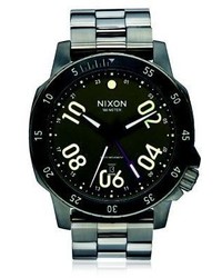 Nixon Ranger Gmt Stainless Steel Bracelet Watch