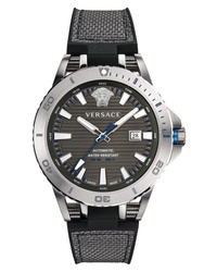 Versace Sport Tech Diver Automatic Textile Strap Watch