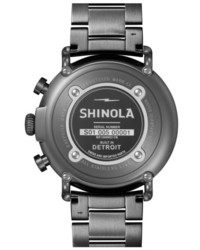 Shinola The Runwell Chrono Bracelet Watch 47mm