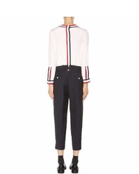 Thom Browne Wool And Mohair Blend Trousers