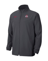 Nike Black Ohio State Buckeyes 2021 Sideline Full Zip Jacket