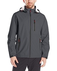 Hawke & Co Seam Sealed Water Resistant Tech Rain Jacket With Hood