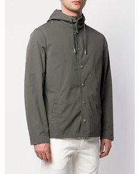 Eleventy Hooded Fitted Jacket