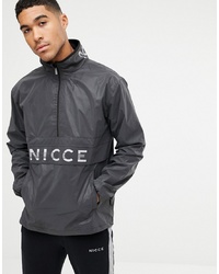Nicce London Nicce Overhead In Black With Reflective Logo