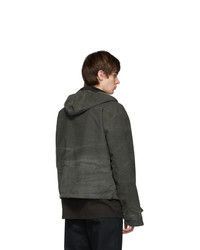 Stay Made Reversible Grey Fluxus Hooded Jacket