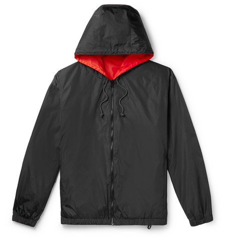 Bottega Veneta Reversible Nylon Hooded Jacket, $348 | MR PORTER 