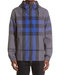 Burberry Stanford Check Hooded Jacket
