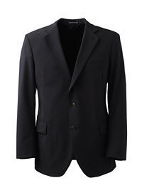 Classic Dress Code Washable Wool Blend Suit Coat Black60